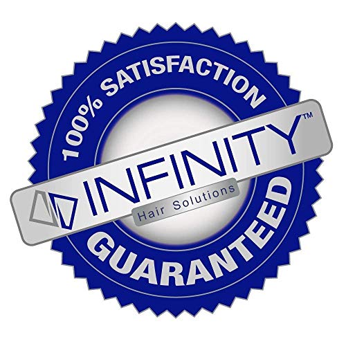 INFINITY Hair Fibers Black for Thinning Hair for Women & Men - 100% Undetectable Hair Building Fiber Powder - Conceal Hair Loss in 15 Seconds, 30g