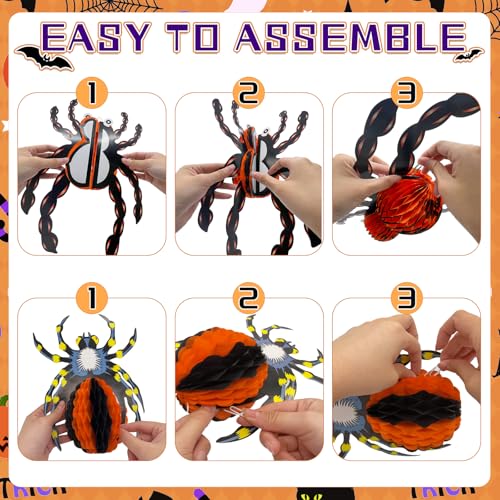 Halloween Office Decorations Kit with Pumpkin Lanterns & Banners - 13 Pieces