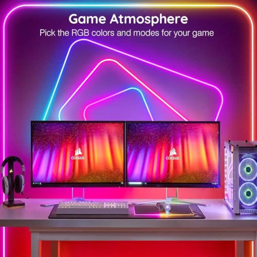 20Ft RGB LED Neon Rope Lights Waterproof Outdoor & Indoor Decor
