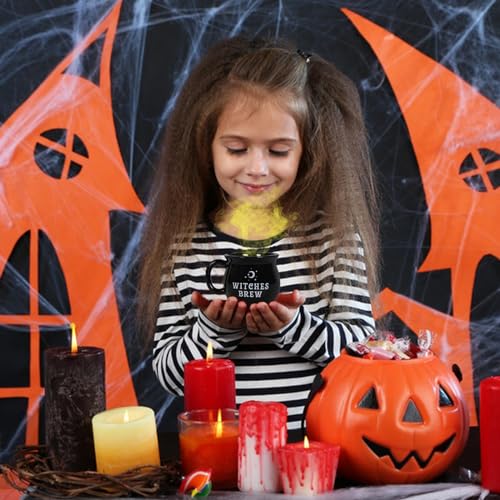 Witch Brew Cauldron Coffee Mug - 10oz Ceramic Halloween Drinkware