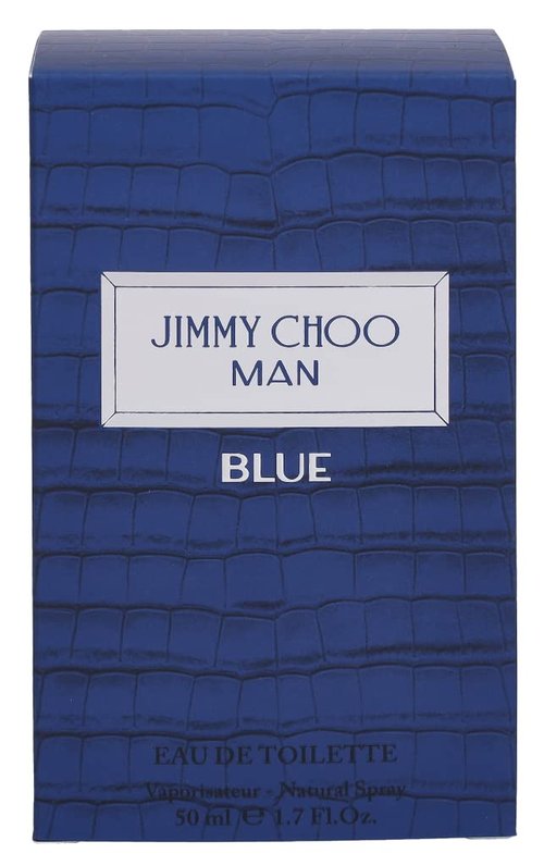 Jimmy Choo - Man Blue Eau de Toilette - Aromatic Leather & Woody Men's Fragrance - 3.3 oz