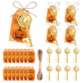 Halloween Pumpkin Bottle Opener Set - 24 Bulk Party Favors & Decorations