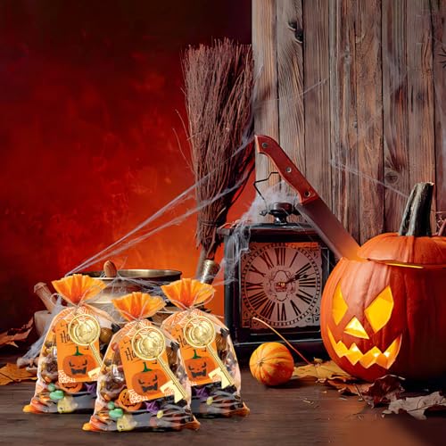 Halloween Pumpkin Bottle Opener Set - 24 Bulk Party Favors & Decorations