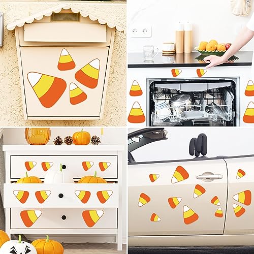 Halloween Refrigerator Magnets Candy Corn Decor Set - 14 Pack