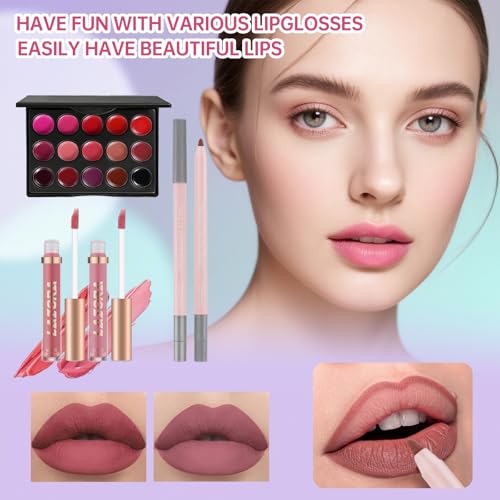Venshun E Set Box Full Makeup Kit for Teens & Women Travel Makeup Set