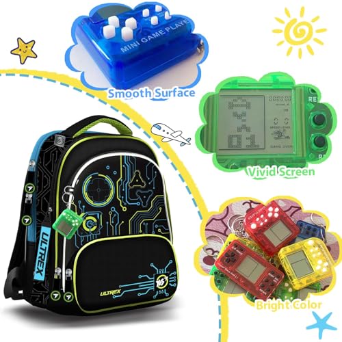 Video Game Party Favors - 24 Retro Keychains for Kids & Teens