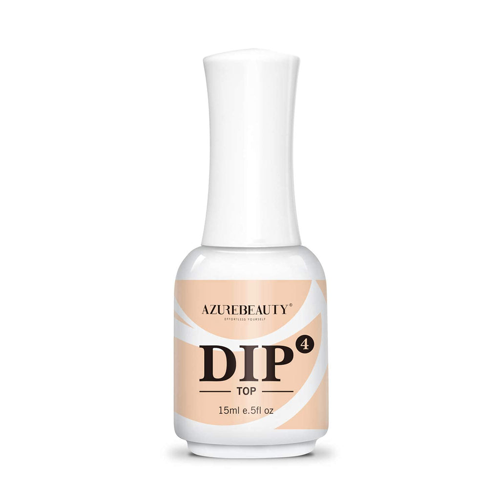 AZUREBEAUTY Dip Powder Top Coat - 15 ml for Perfect French Nails | Ideal for DIY Salon Manicure