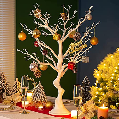 White Artificial Manzanita Tree Centerpiece - 2ft 6in Wedding & Party Decor