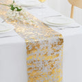 Black Gold Metallic Table Runner Set - 6 Pieces, 11 x 108 Inches Variation of THIS listing