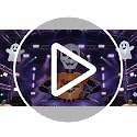 Inflatable DJ Skeleton Halloween Decoration with LED Lights - 5FT, Variation DJ-Skeleton
