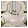 Champagne Sequin Rectangular Tablecloth 90x156 Inch for Wedding Party Holiday