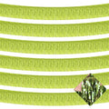 Light Green Metallic Foil Fringe Garland 10ft Party Banner Decor - 6 Pack