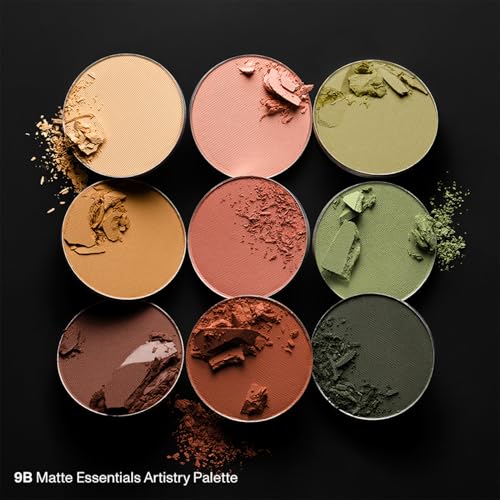 Morphe 9B Matte Essentials Eye Shadow Palette - Warm Tones with Rich Pigments