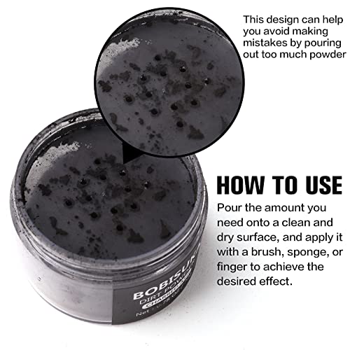 Special Effects Makeup Dirt Powder - Charred Ash Halloween & Film Use 0.78 oz