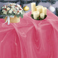 10 Yard Organza Fabric - Coral Wedding Event Décor & Craft Material