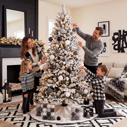 Valery Madelyn Christmas Ball Ornaments Set - 30pcs 2.4 Inch Large Tree Decorations