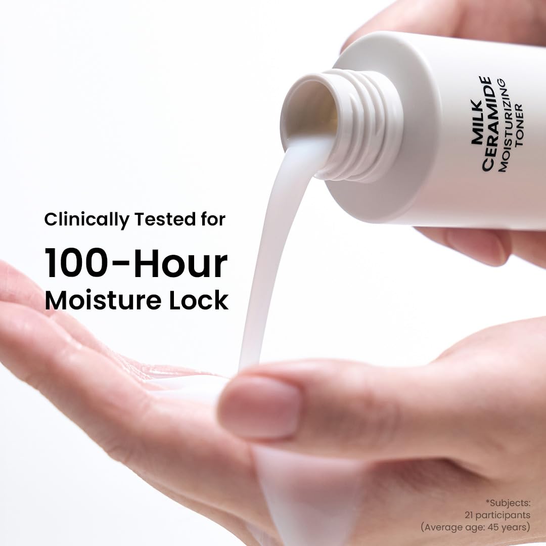 Beplain Milk Ceramide Moisturizing Toner - Hydrating Facial Toner for Glowy Skin | Sensitive Skin Friendly | 5.07 fl oz (150ml)