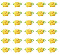 50 Pcs Satin Roses with Green Leaves for DIY Crafting Sewing - Yellow