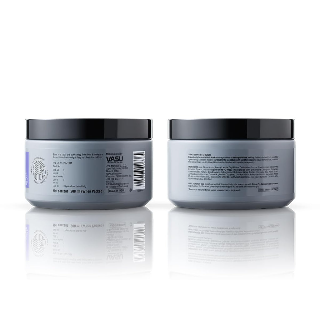 Trichup Pro Hair Mask - Deep Conditioning Treatment for Damaged Hair | Repairs Split Ends & Reduces Hair Fall - 6.76 fl oz