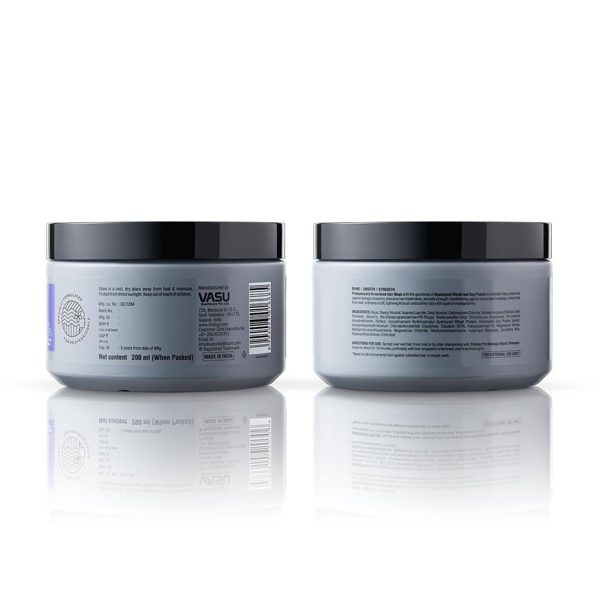 Trichup Pro Hair Mask - Deep Conditioning Treatment for Damaged Hair | Repairs Split Ends & Reduces Hair Fall - 6.76 fl oz