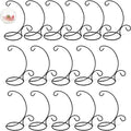 16-Piece 9-Inch Ornament Display Stands for Halloween and Christmas Decor