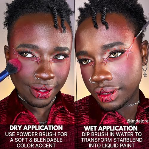 Mehron Makeup StarBlend Monster Grey Face Paint Powder 2oz - Wet or Dry Use