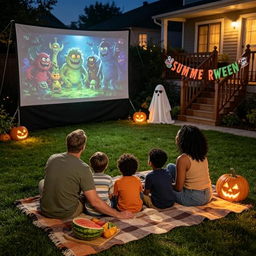 Summerween Banner Decor Halloween Summer Garland Party Decoration