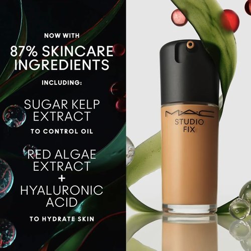 MAC Studio Fix Fluid SPF 15 24HR Matte Foundation + Oil Control NW20, Beige