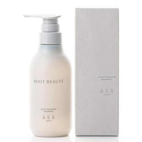 Kiwabi Root Beauté Itchy Scalp Shampoo - Sulfate-Free Natural Treatment for Dry & Oily Scalps | 23 Botanicals for Hair Growth