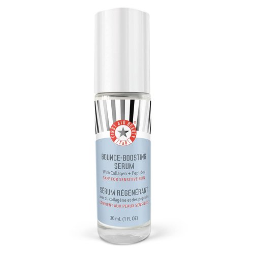 First Aid Beauty - Bounce Boosting Serum with Collagen & Peptides | Smooth Fine Lines & Plump Skin, 1 oz