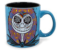 Nightmare Before Christmas Jack & Sally Day of the Dead Ceramic Coffee Mug - 20oz Oversized Drinkware