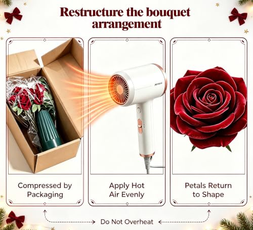 Artificial Christmas Cemetery Flowers Set - Headstone Saddle & Poinsettia Bouquets for Graves