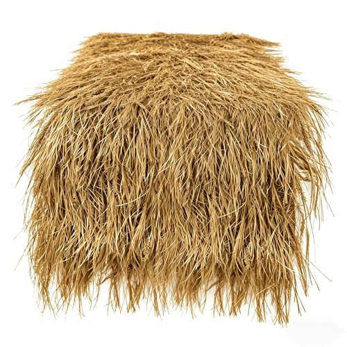 13x48 Faux Hay Table Runner for Western & Rustic Party Decorations - Cowboy Barnyard Theme