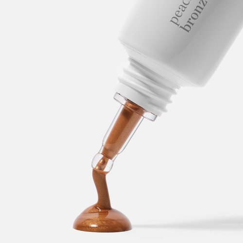 Ere Perez - Peach Gel Bronze Drops | Illuminate, Soothe, Protect | Watermelon Seed Oil | Vegan, Cruelty-Free, Clean Beauty Safe for All Skin Types (Golden Hour; 1 fl oz | 30 ml)