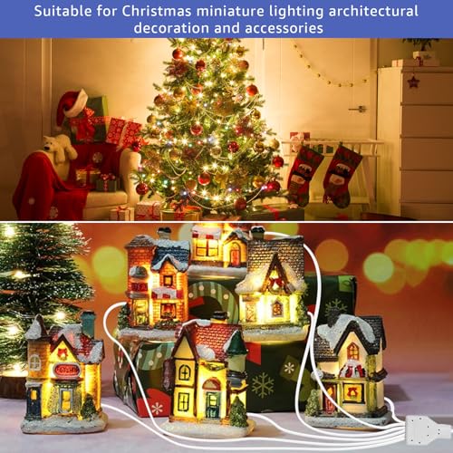 6-Port 4.5V Power Adapter for Lemax Christmas & Halloween Village Lighting