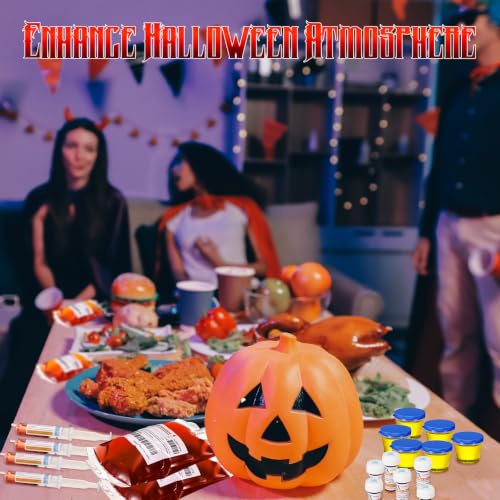 Halloween Blood Bags Party Supplies Nurse Decoration Set - Variation of 6