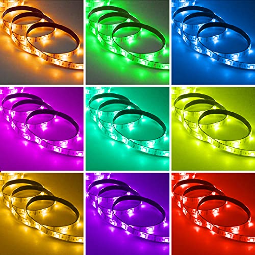 Dream-Color USB Powered LED Strip Light TV Backlight 16.4FT/5M RGB Lights