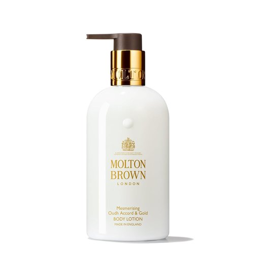 Molton Brown Oudh Accord & Gold Hand Lotion - Luxurious Moisturizing Formula | 10 Fl. Oz.
