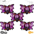 Halloween Bat Balloons - Large Foil Bat Decor for Party & Celebration - Variation of Bat