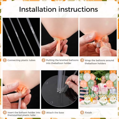 12 Sets Balloon Stand Kit for Table Decorations - Little Cutie Variation