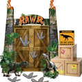 Dinosaur Party Decorations Set - Banner, Table Centerpieces & Boxes for Jurassic Theme