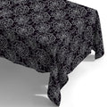 Halloween Tablecloth 4 Pack 54x108 Inches Green Spider Web Disposable Plastic