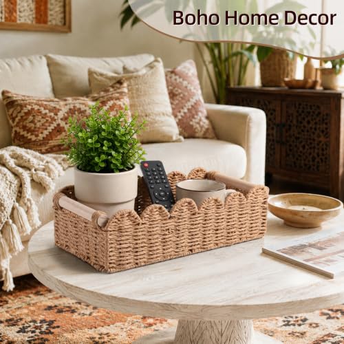 Bathroom Decor Toilet Paper Holder Basket - Neutral