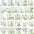 Large Alphabet Letter Cookie Cutters Set 3 Inch - 26 Pcs Stainless Steel