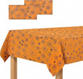 2-Pack Disposable Halloween Spider Web Tablecloths - Zhizhu Variation