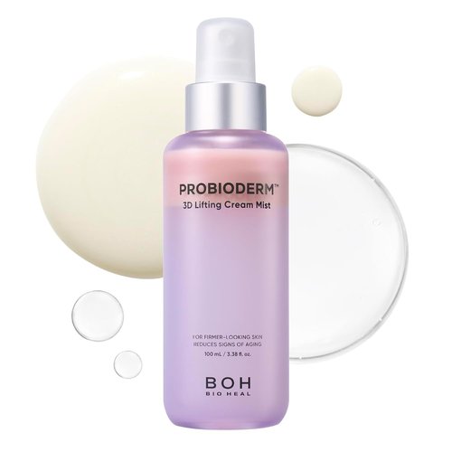 BIOHEAL BOH Probioderm™ 3D Lifting Cream Mist - Hydrating Facial Spray for Glowing Skin | 3.38 fl oz (100 ml)