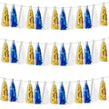 Blue Gold White Foil Fringe Tassel Garland - 3 Pack Party Decorations