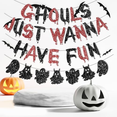 Halloween Witch Party Decorations Banner & Hanging Swirls Set