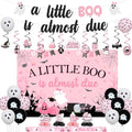Halloween Baby Shower Decorations Set with Banner, Balloons & Centerpieces