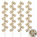 Wizarding School Acceptance Letter Banner Set with Magical Stickers – Flying Letter Party Decorations
